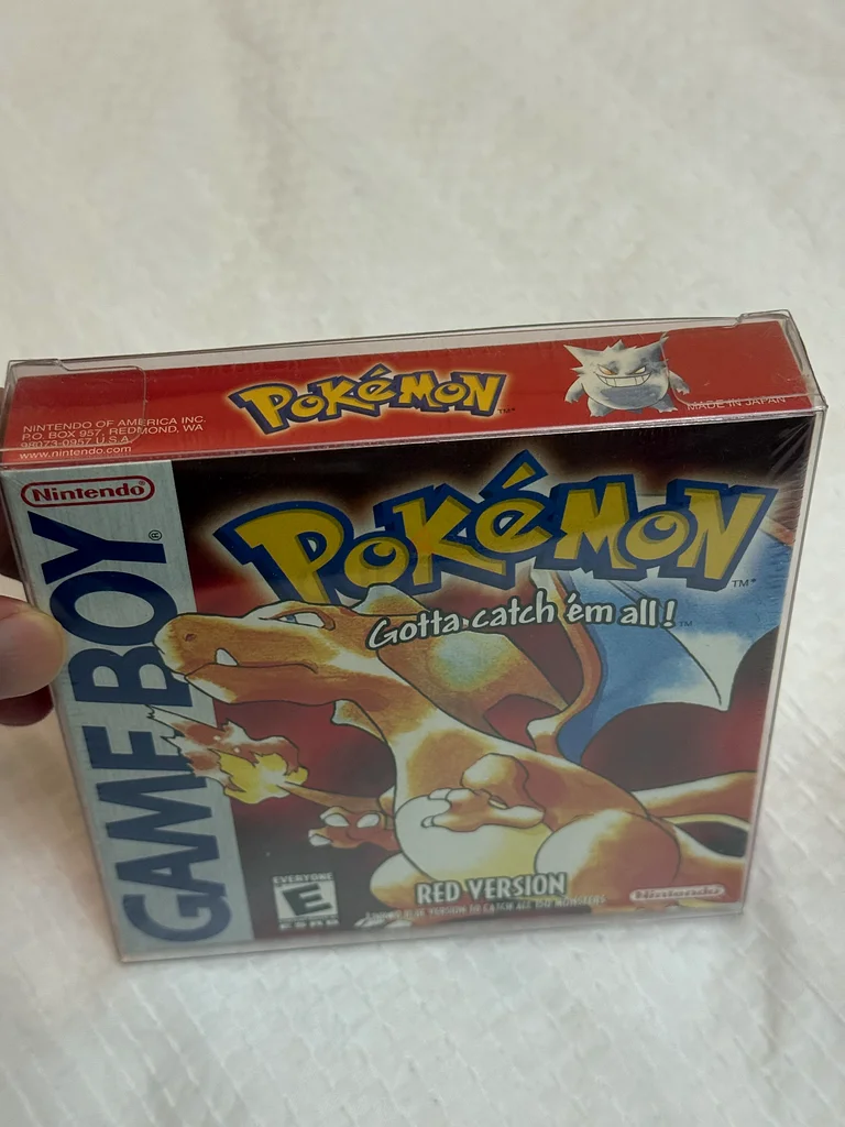 Pokemon Red Nintendo Game Boy Sealed Rare63199629712641113
