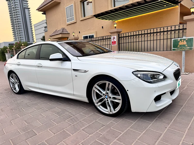 BMW 640i GRAND COUPE M-Kit  GCC SINGLE OWNER LOW MILEAGE ACCIDENT FREE63175701232257113