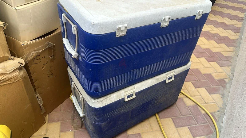 Double Layer Cooler Box for Your Outdoor Adventures!632529407298571122