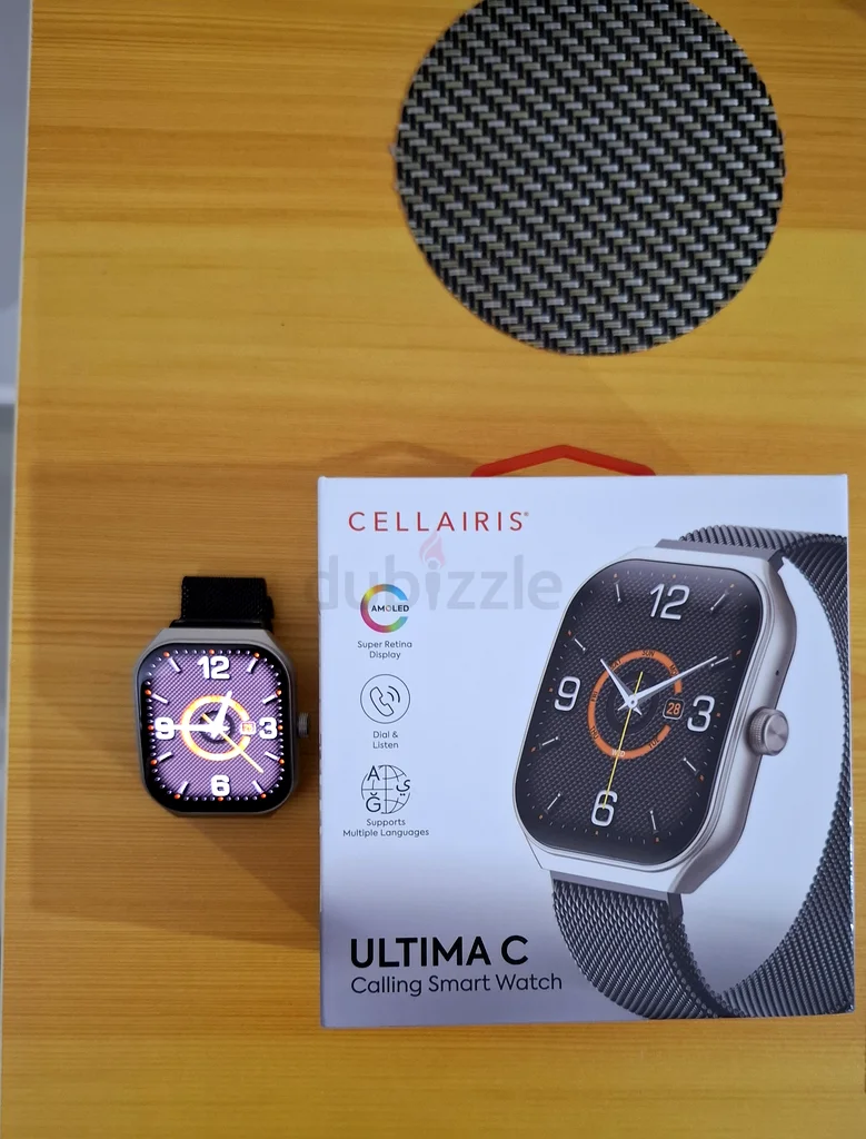 Cellairis Ultima C smartwatch dark grey new full set63166176523779113