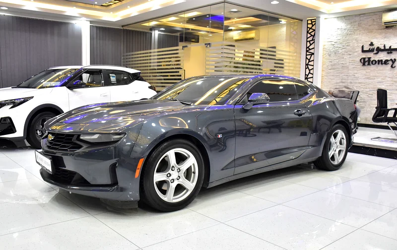 AED 877 EMi for 5Yrs | Chevrolet Camaro (2022 Model) in Grey Color American Specs63156040708099111