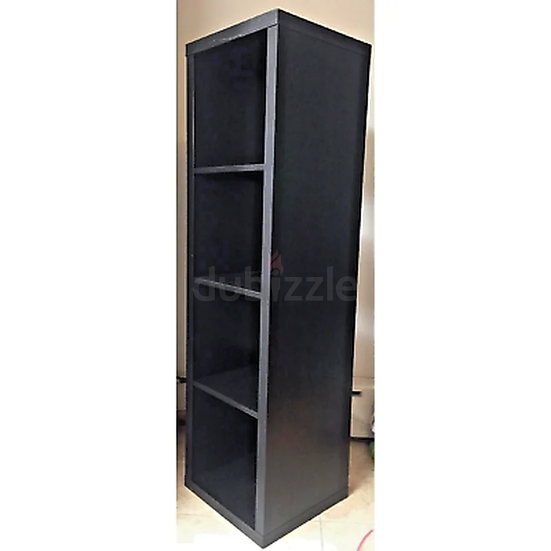Stylish Black Wooden Bookcase - Perfect for Any Room!63186753087234112