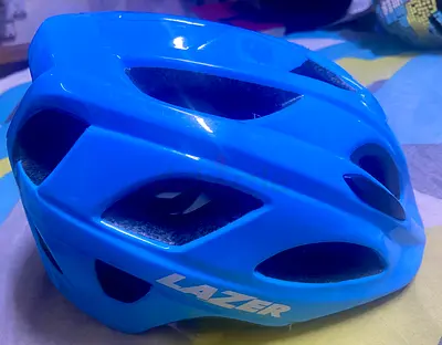 Lazer Blue Bicycle Helmet for Safety and Style