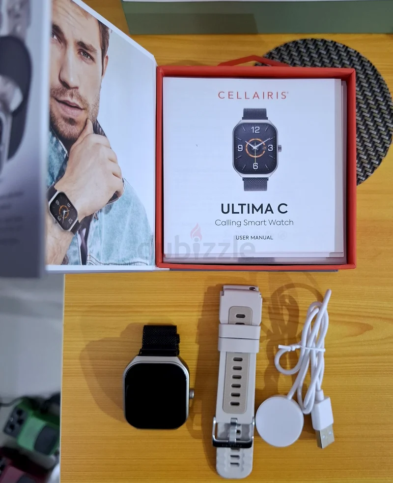 Cellairis Ultima C smartwatch dark grey new full set63166176523779112