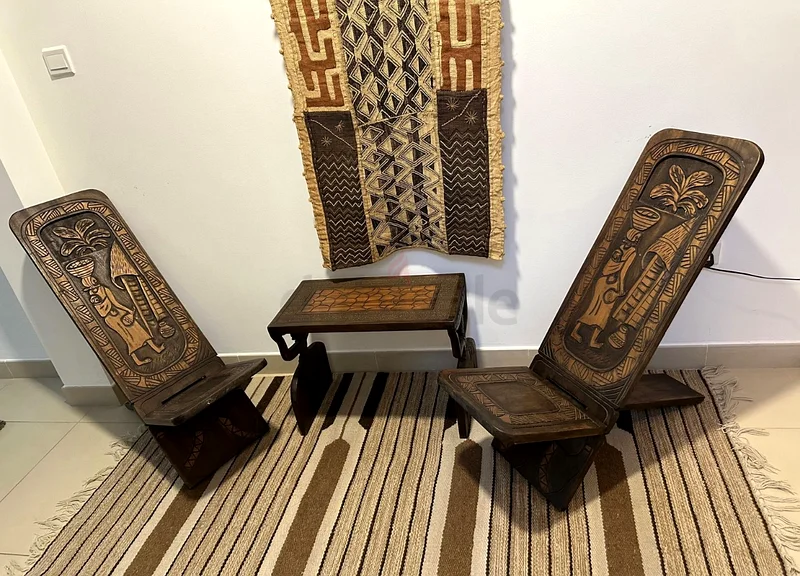 طقم خشبي مصنوع يدويًا63225342000769112