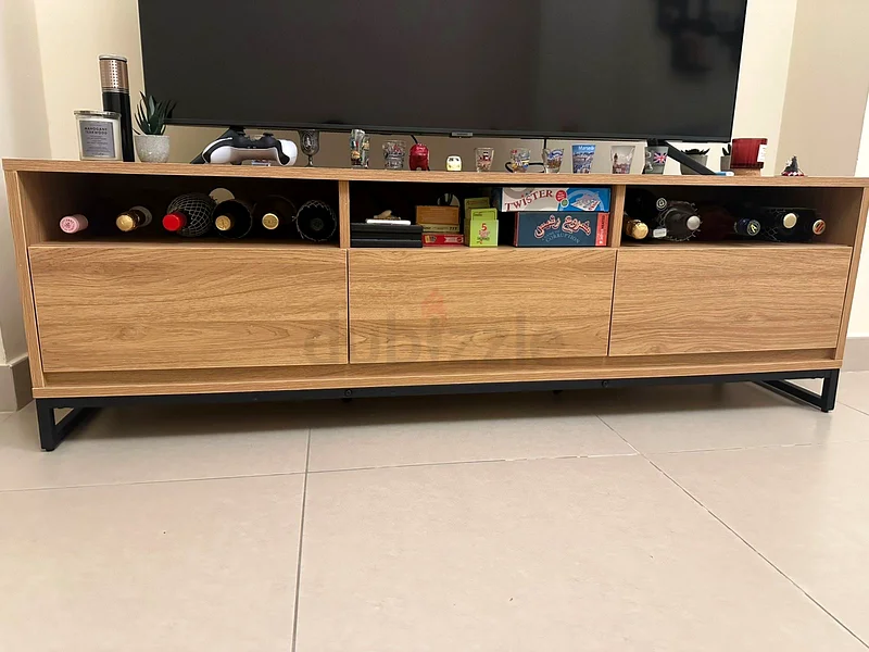 Stylish Wooden TV Unit (Width 160 cm* Hight 60 cm) with Ample Storage63186268060289111