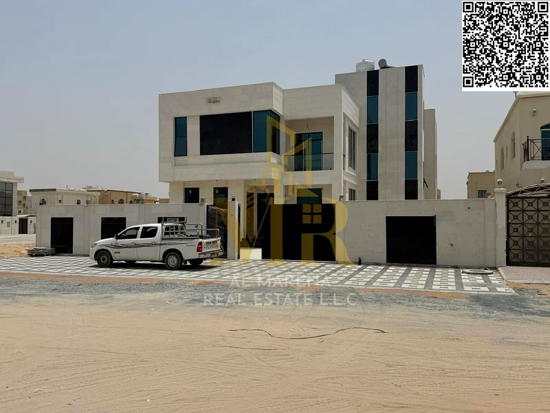 للبيع في الحربية، عجمان، فيلا بتصميم حديث وفاخر، مكونة من طابقين وسطح، في الروضة 1، سعر قابل للتفاوض، أول مستأجر، 5 غرف نوم رئيسية مع63874251098371111