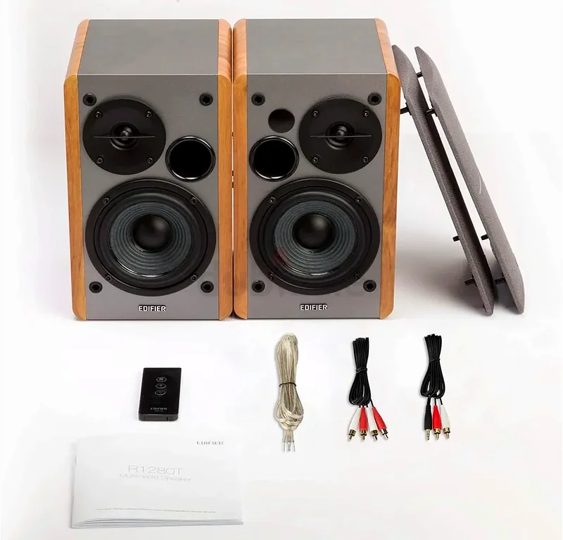 Edifier R1280T Wooden Enclosure Powered 2.0 Active Near Field Monitors Bookshelf Speakers63261278070274114