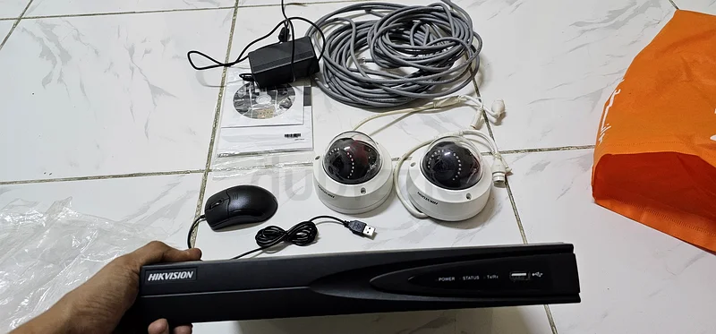 كاميرا IP من HIKVISION [2] + جهاز تسجيل DV63262406110210112
