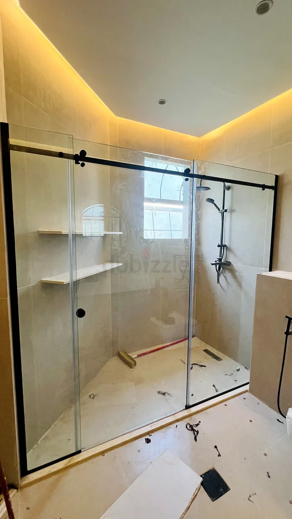 باب زجاجي ودش63216353725442111