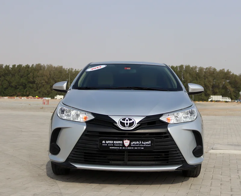 TOYOTA YARIS 2022 -Engine 1500 PRICE 40000 - KM 72000 In excellent Condition خليجى حاله ممتازه63165694358145111