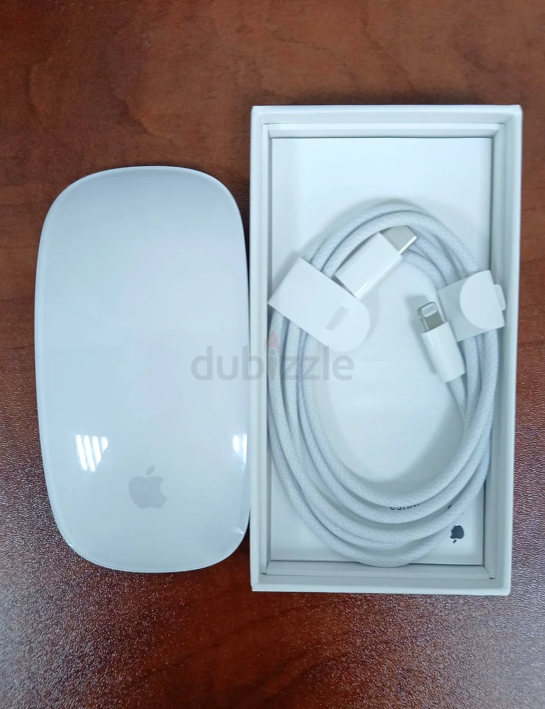 فأبل مايجيك ماوس 3 (MK2E3AM/A) فضي63253965486210111