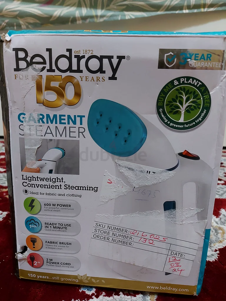 Revive Your Wardrobe with the Beldray Garment Steamer!63256079870721114