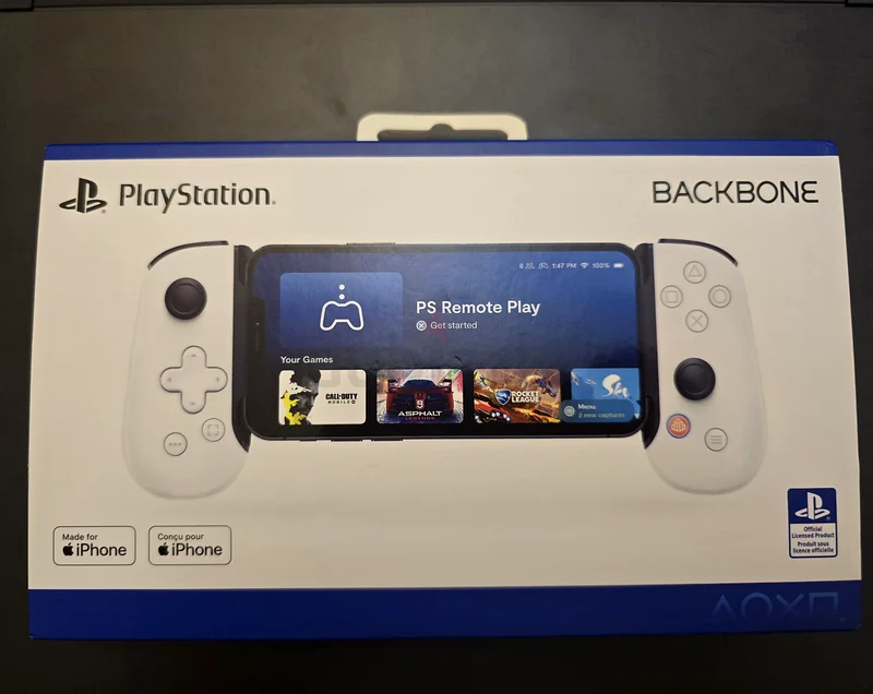 Neverused playstation backbone for iphone632307054291221125