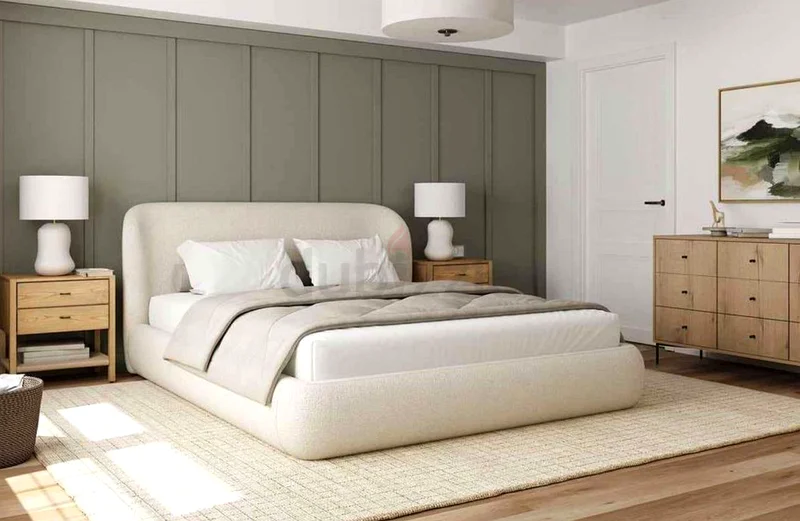 Elegant Queen Size Modern Bedframe63126591299969111
