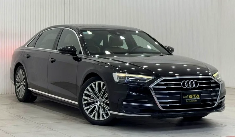 أودي A8 L 55 TFSI كواترو، 2018، ضمان لمدة سنة، سجل صيانة من الوكالة، خليجي63227251405442112