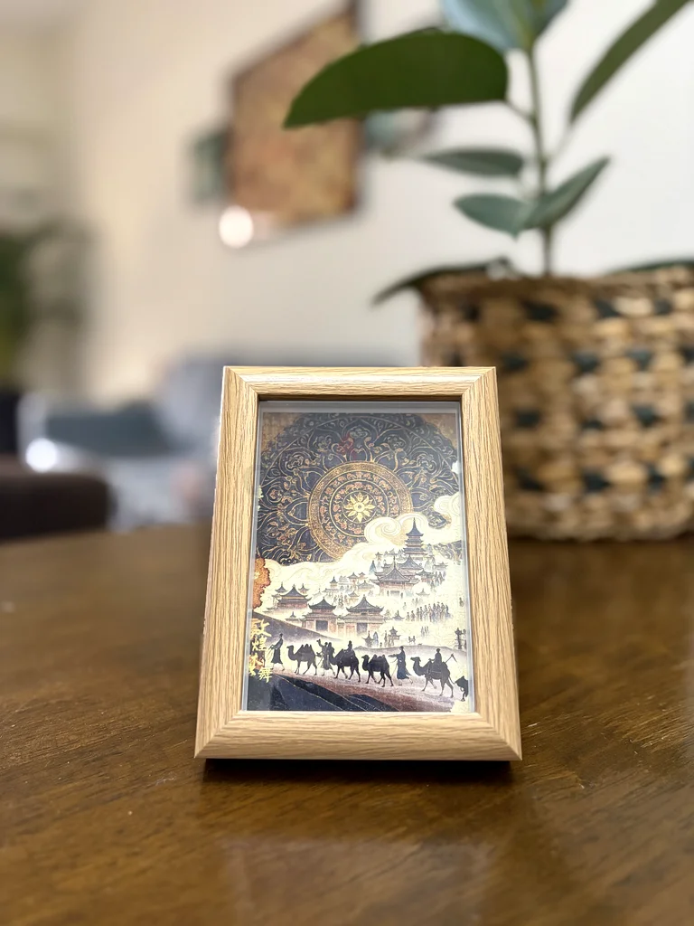 Chinese folk art photo frame !63195113095170114