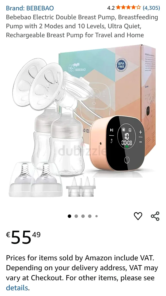 Breast pump never used63205364644609119