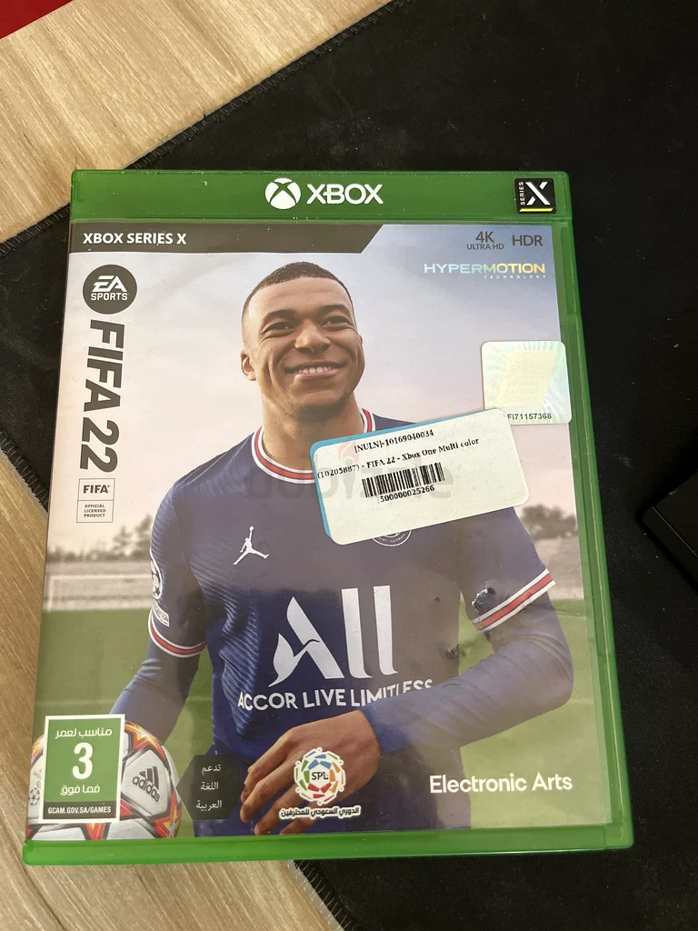 استمتع باللعب مع FIFA 22 لإكس بوكس سيريس إكس - استعد لتجربة الألعاب النهائية!632293123475211110