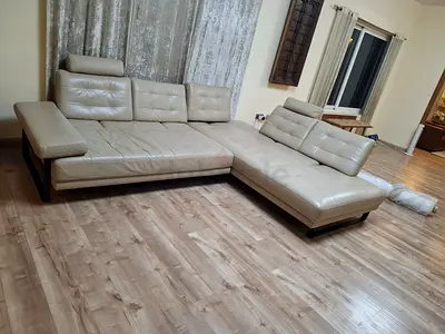 Selling Premium quality handmade real leather lanouva functional sofa