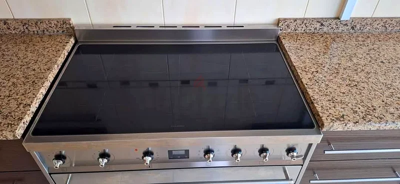 مدى طهي كهربائي بالحث من شركة إس مي جي بقياس 90×60 سم، مستقل63170851694337111