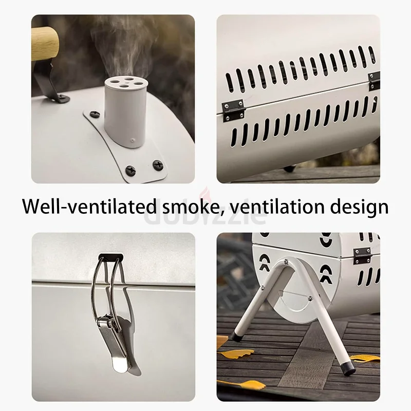 Stylish Black Barbecue Grill for Perfect Outdoor Cooking63241662135811113