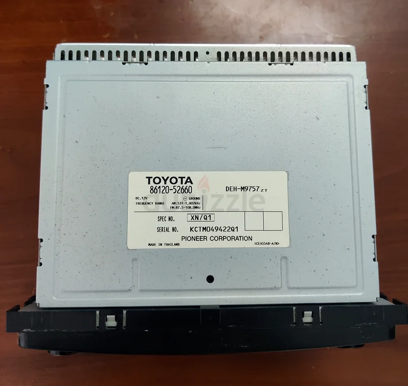 Genuine Toyota Car Audio System - Ultimate Sound Experience!63259695881985114