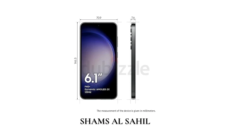 Samsung Galaxy S23 5G Dual SIM Phone | 256GB Internal Storage, 8GB RAM, Slim Phone, Delivery63221850910465111