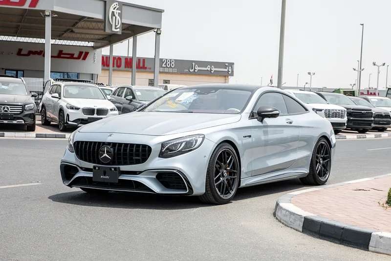 Very Clean Mercedes Benz S63 COUPE AMG •Year 2019•Only 72,000Km Done63233102945665112