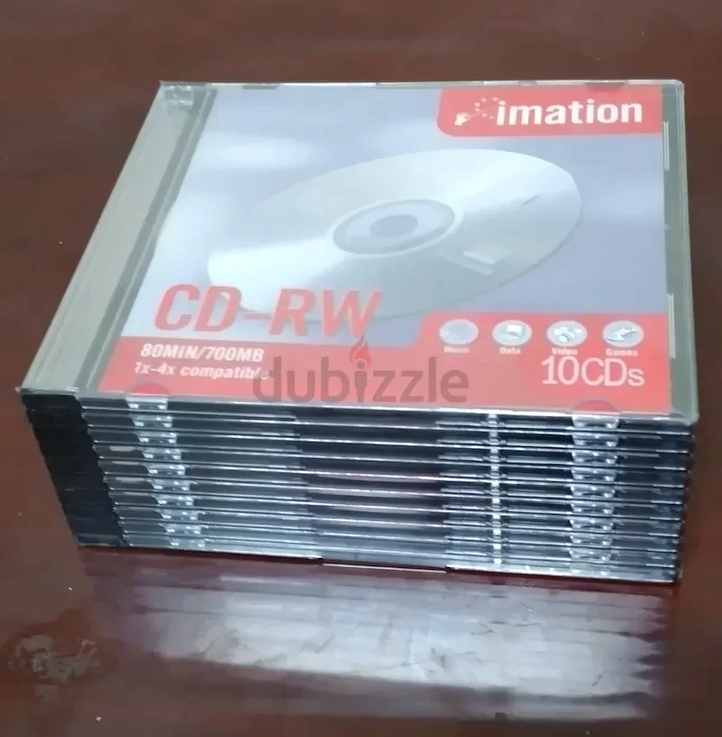 Imation CD-RW Discs - 10 Pack for Your Data Needs!63222340779139111