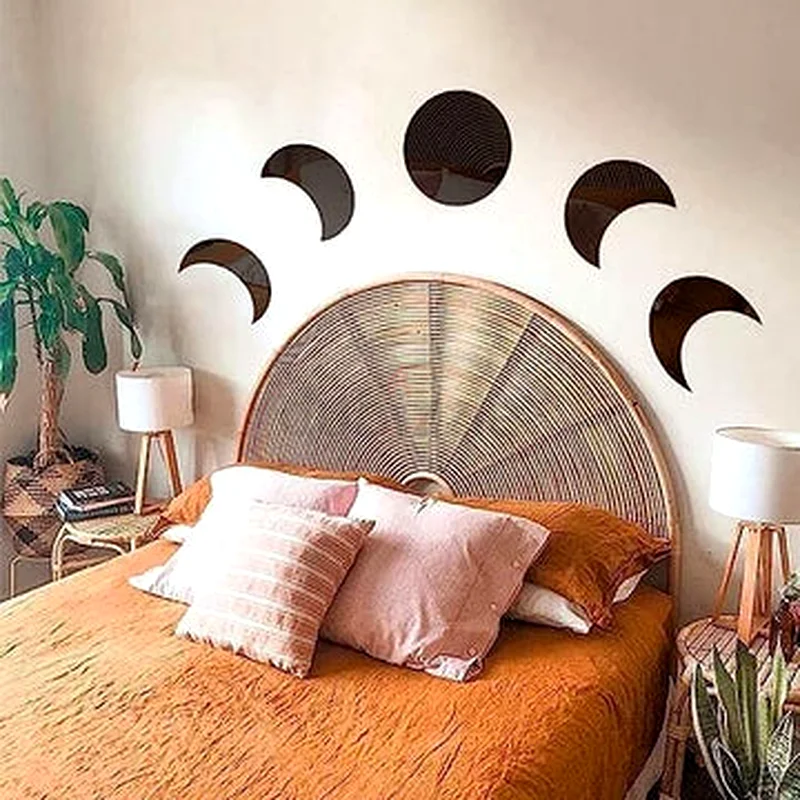 ACRYLICK HOME WALL DECOR MOON PHASE SET63179380303106111