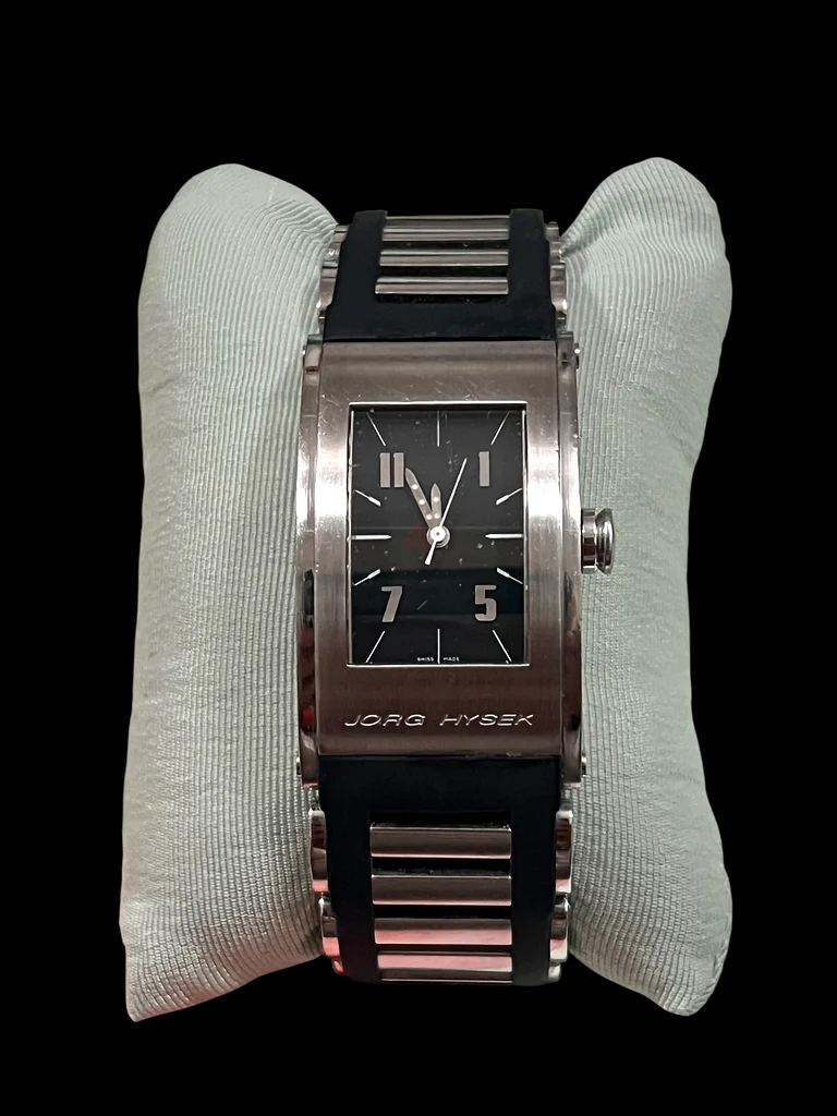 JORG HYSKEY LUXURY QUARTZ slightly used quartz watch63241131129858119