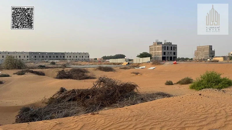 Residential land with corner villas in Al Helio263196094537475114