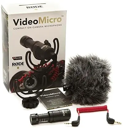 RØDE VideoMicro Compact On-camera Directional Microphone for Filmmaking
