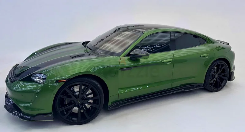 Porsche Taycan Turbo , Full Mansory Green-Black / 1of163150947345027111