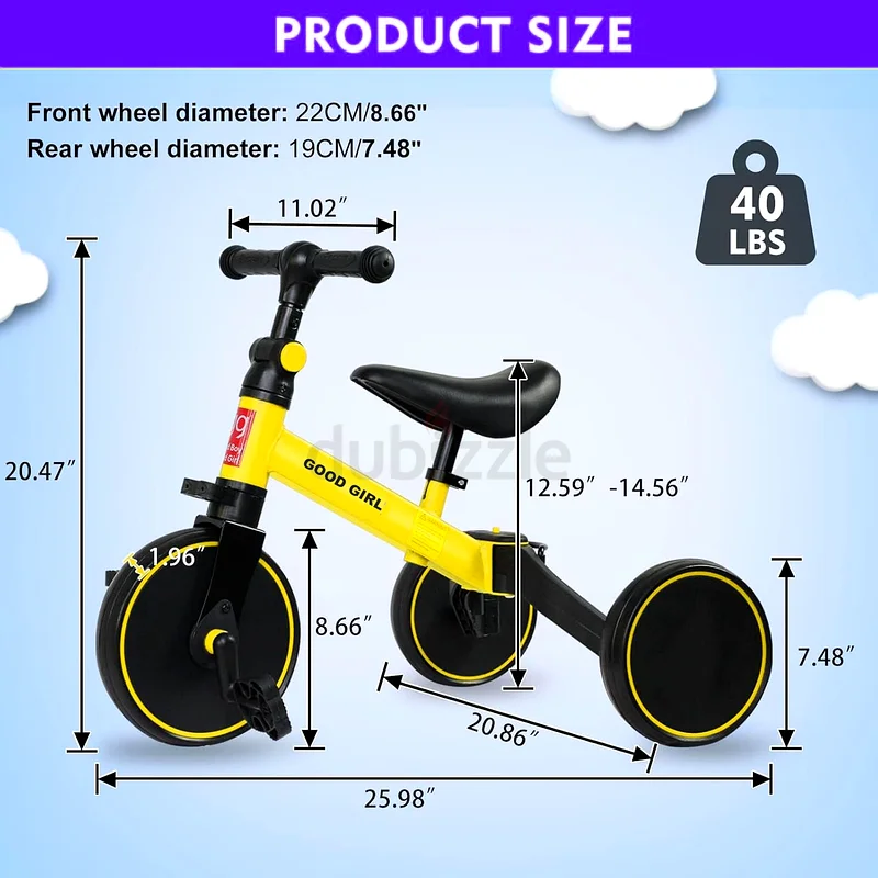 Stylish Kids First Bike - Perfect for Little Riders!63231195351170112
