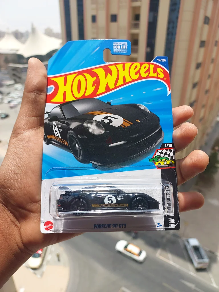 Hotwheels Porsche 911 GT3 [ Exported Card ]63207406332419111