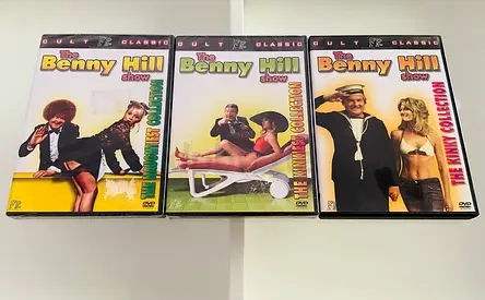 3 Benny Hill Show DVD’s