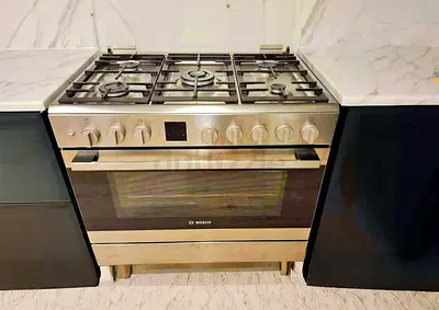 Bosch Premium Gas Cooker – 90 cm, Oven with Fan Grill