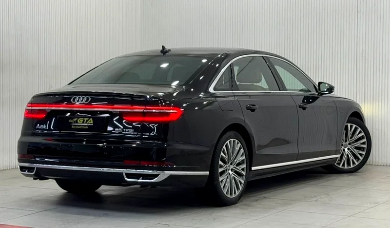 أودي A8 L 55 TFSI كواترو، 2018، ضمان لمدة سنة، سجل صيانة من الوكالة، خليجي63227251405442113