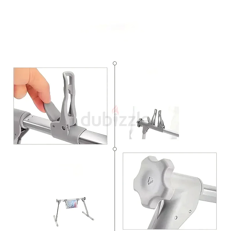 حامل قابل للطي من سبائك الألومنيوم متعدد الاستخدامات للوحي وهاتف63221853787906112
