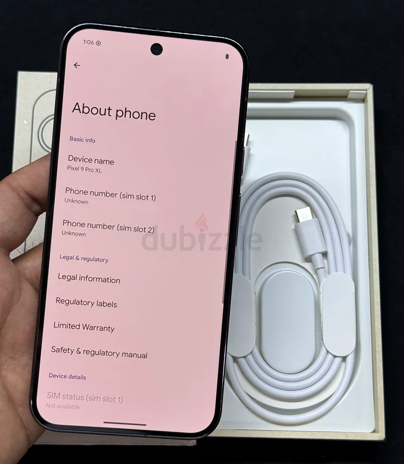 GOOGLE PIXEL 9 PRO XL 12/128GB STORAGE BLACK COLOR63184729365507113