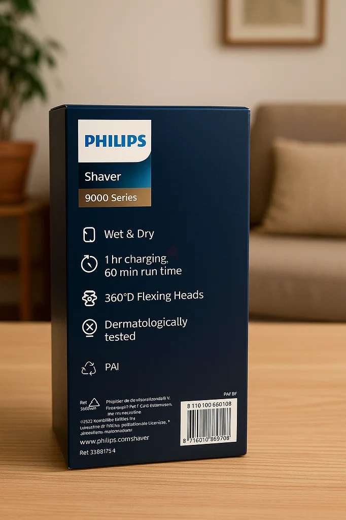 Philips S9000 Series Shaver - Unmatched Shaving Experience!63242681465986111
