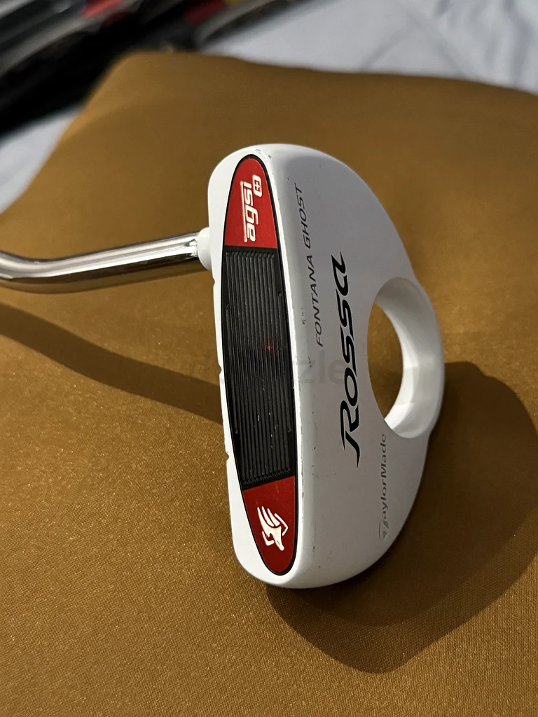 35” TaylorMade Rossa Fontana Ghost Mallet Putter w/ BRAND NEW GRIP RH Right Handed Golf Club63170404433153113