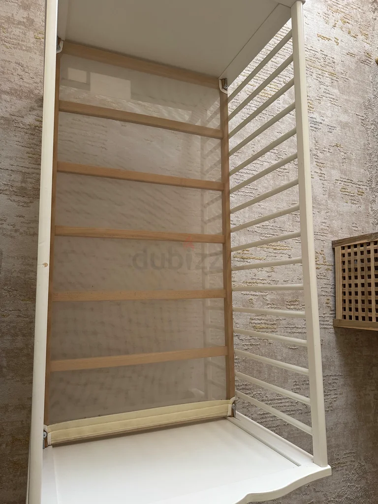 سرير خشبي من إيكيا مع ماتراز ووسيلة أمان63175286466178114