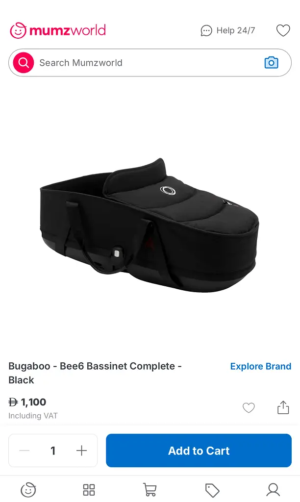 Bugaboo Bee 5 Bassinet63205885312002115