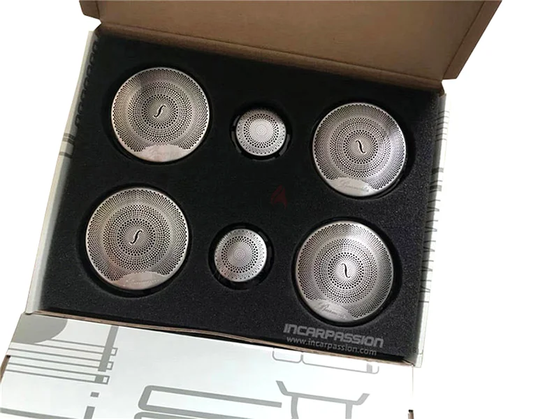 MERCEDES BURMESTER SPEAKER GRILL SET - BRAND NEW BOXED – JUST Dhs 250631661766965771128