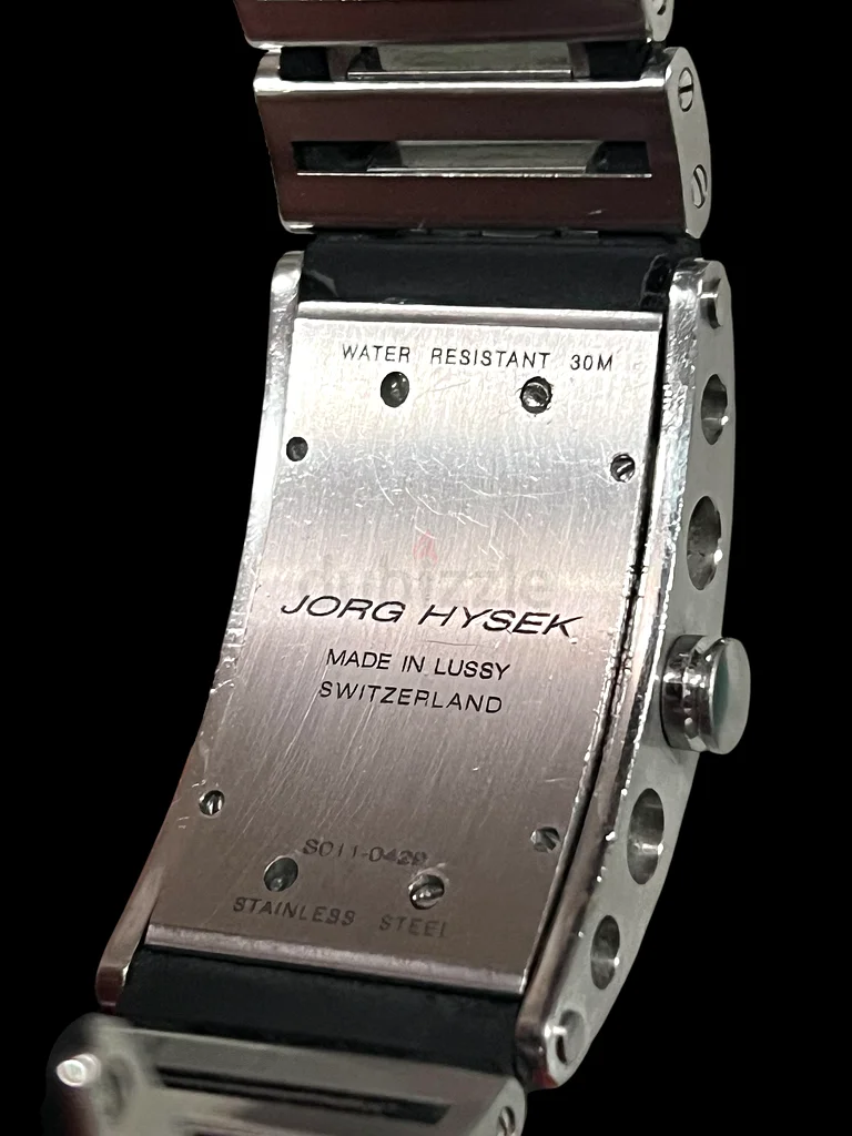 JORG HYSKEY LUXURY QUARTZ slightly used quartz watch63241131129858114