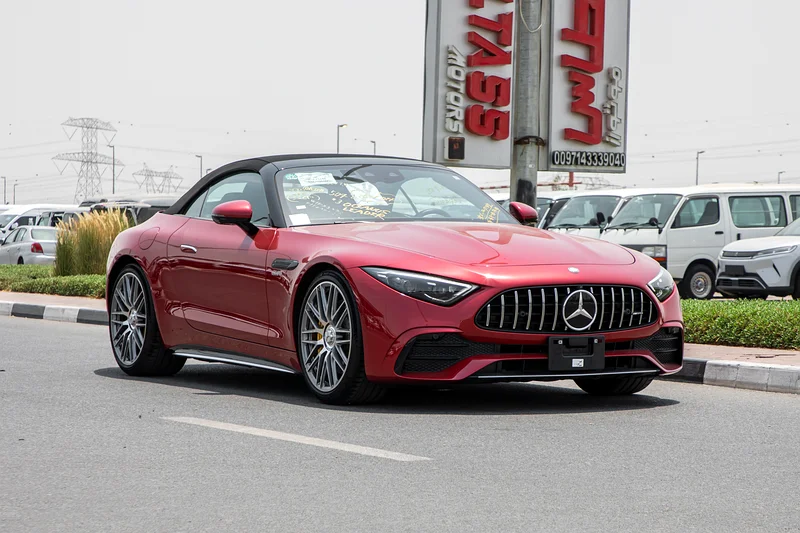 2024 Mercedes-Benz SL43 AMG – Red | Only 9,000 KM |63231640502787111