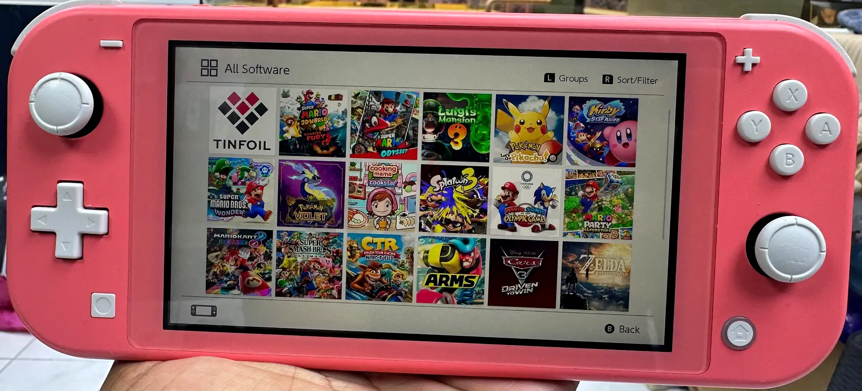 Nintendo Switch Lite incluidos juegos